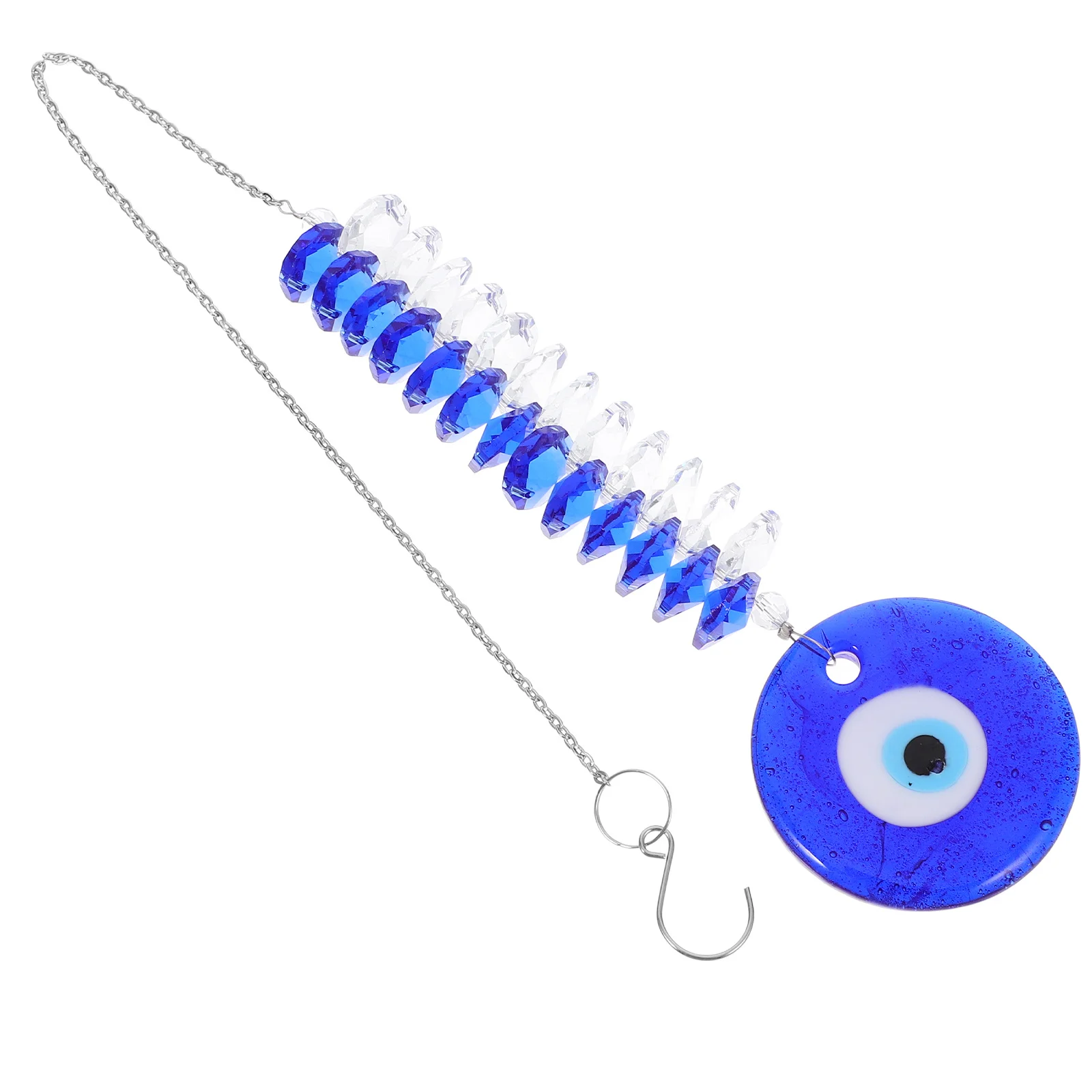 

Evil Eye Car Hanging Glass Ornament Beads Evil Eye Charm Car Rearview Mirror Decoration Protection Rearview Mirror Charms