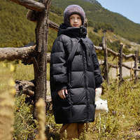 OLEKID 2025 Winter Down Jacket For Girl Hooded Thick Warm Long Teenage Girl Down Jacket 5-14 Years Kids Parka Outwear Coat