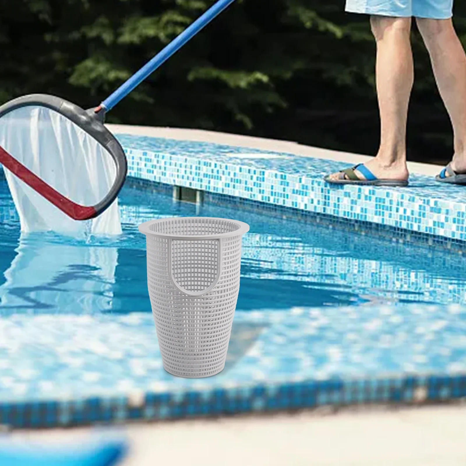 Pump Basket Replacement For Swimming Pools Compatible With For WhisperFlo For IntelliFlo 070387 B199 Skimmer Part For Pool Pumps