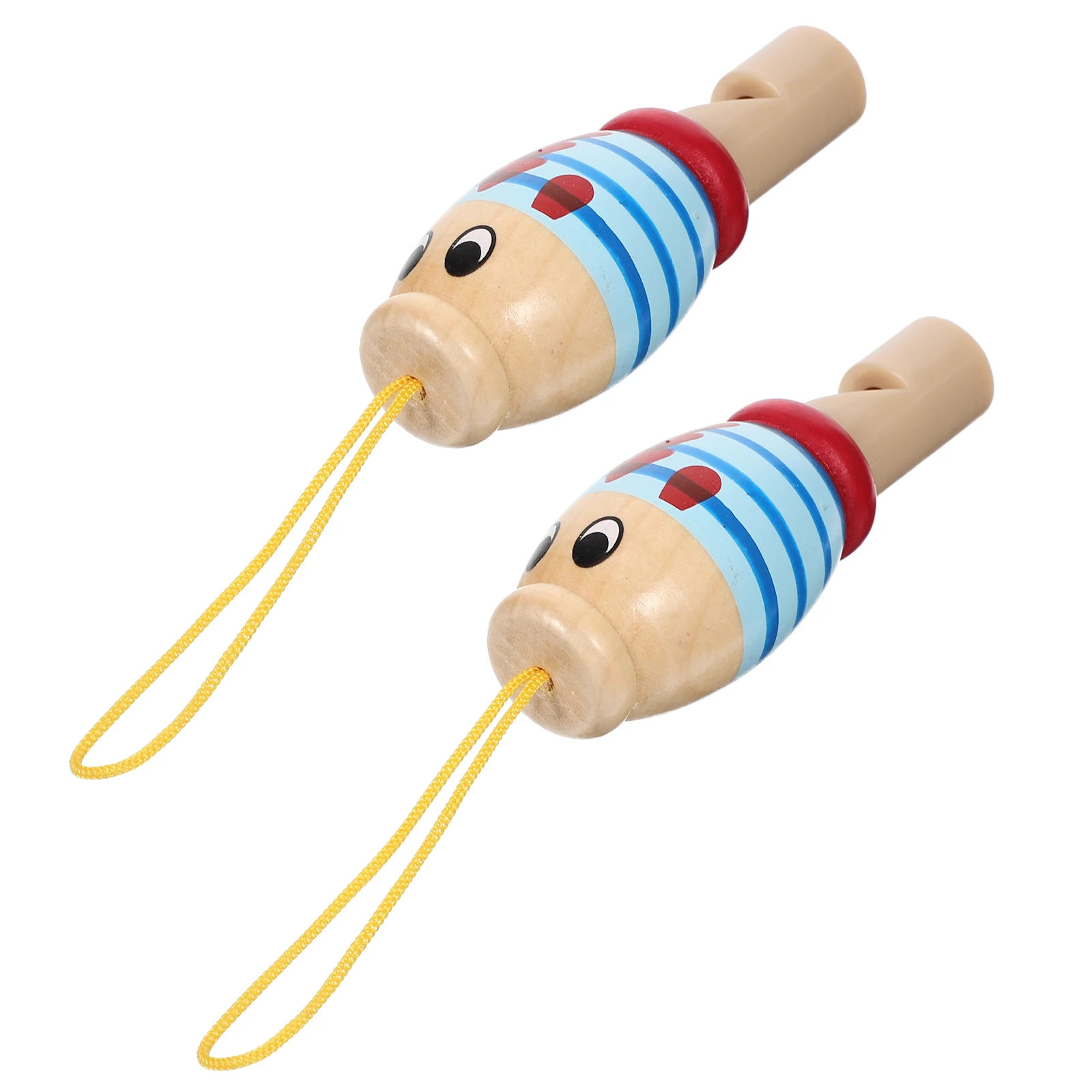 

2pcs Wooden Toys Kids Musical Instruments Toddler Baby Boys Girls Cartoon Soundlung Capacity Exercise Safe