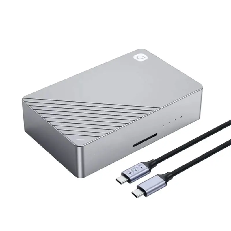 Super Deal -U2F20 RTL9220 Active Fan Cooling U. 2 SSD Enclosure Case 20Gbps With Write Protection Mode For 2.5Inch U. 2 Nvme SAT