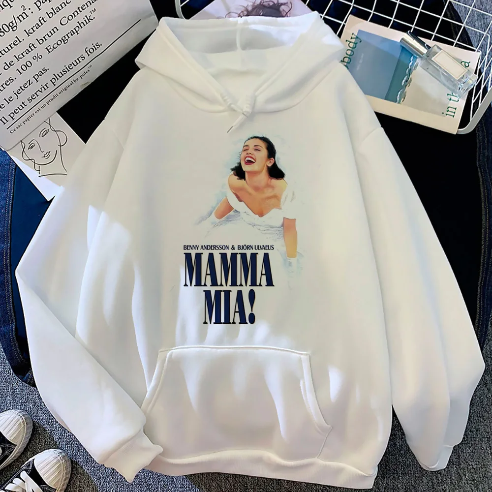 

Mamma Mia hoodie anime comfortable printed design modern style pattern designer female tracksuits Y2K streetwear anime designer