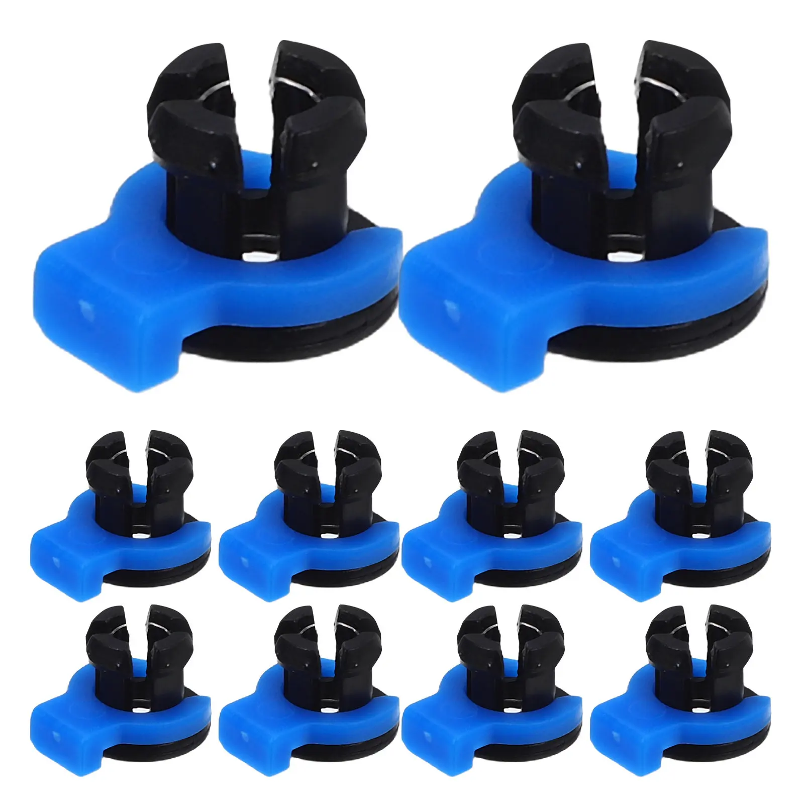 

20Pcs Bowden Tube Clamp 3D Printer Accessories 4Mm Pneumatic Quick Connector Firm Grip Precision Printing Tube Clip Set