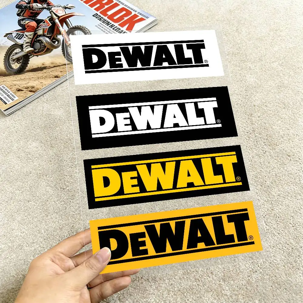 

Наклейки для мотоциклов, виниловые наклейки для DeWalt, автомобильных бамперов, окон, мотоциклов, ноутбуков, стен, аксессуары для тюнинга автомобилей