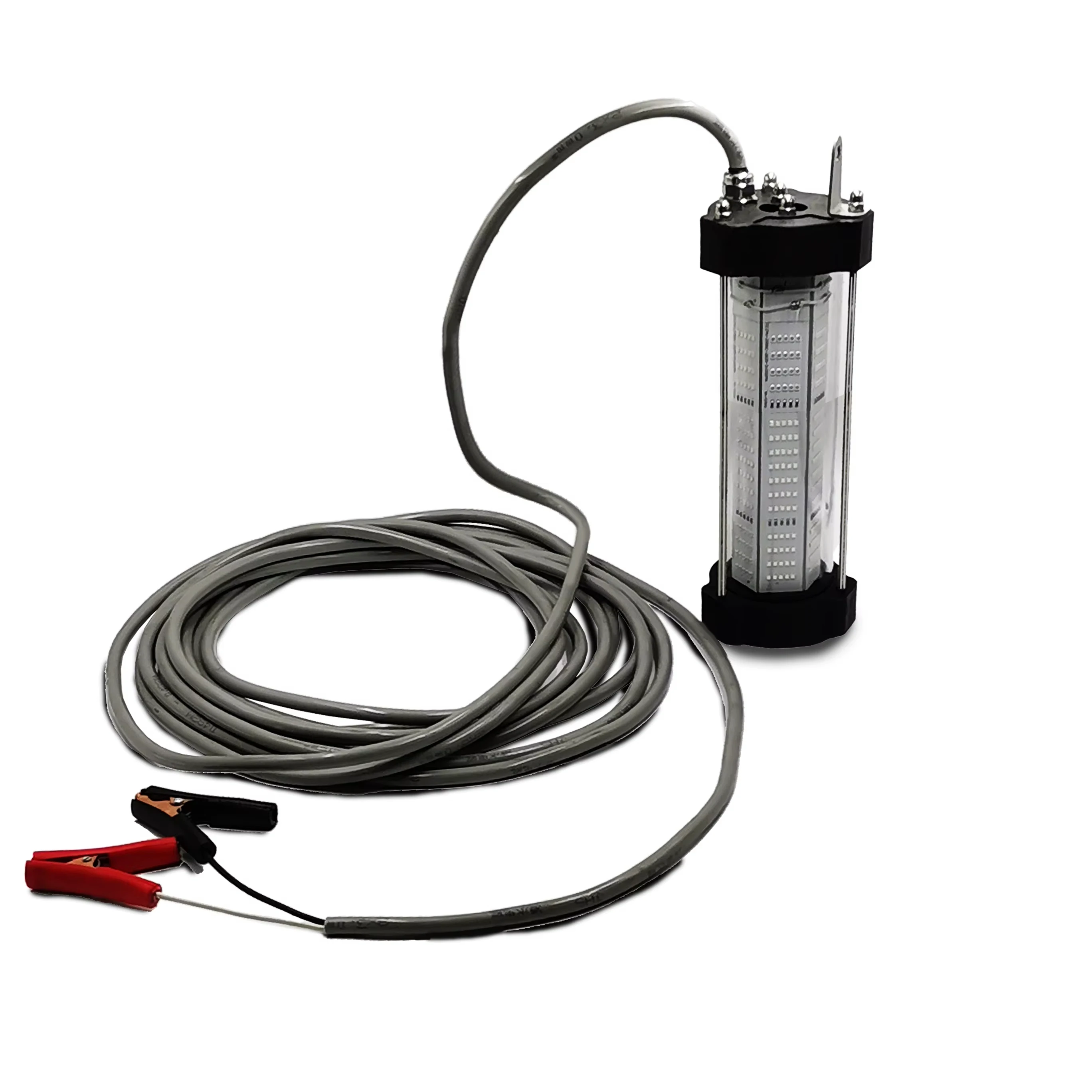 AC220V 300W LED Fishing Light IP68 Rated Underwater Fish Lamp In White 10m Lighting Distance Aluminum Alloy For Deep Sea Fishing