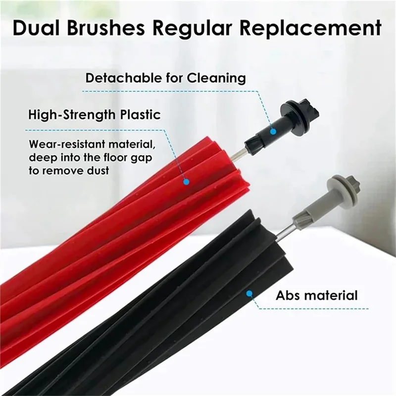 KEOL-16-teiliges Ersatzteil-Zubehör-Set für Roborock Q8 Max+/Q8 Max Plus/Q5 Pro+/Q5 Pro Staubsauger