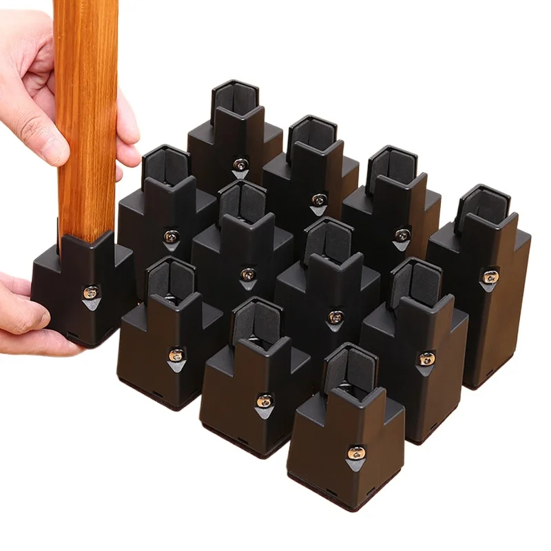 

Регулируемые опоры для мебели 5/10 см, усиленные, для столов, диванов, кроватей, металлические, 4 шт.