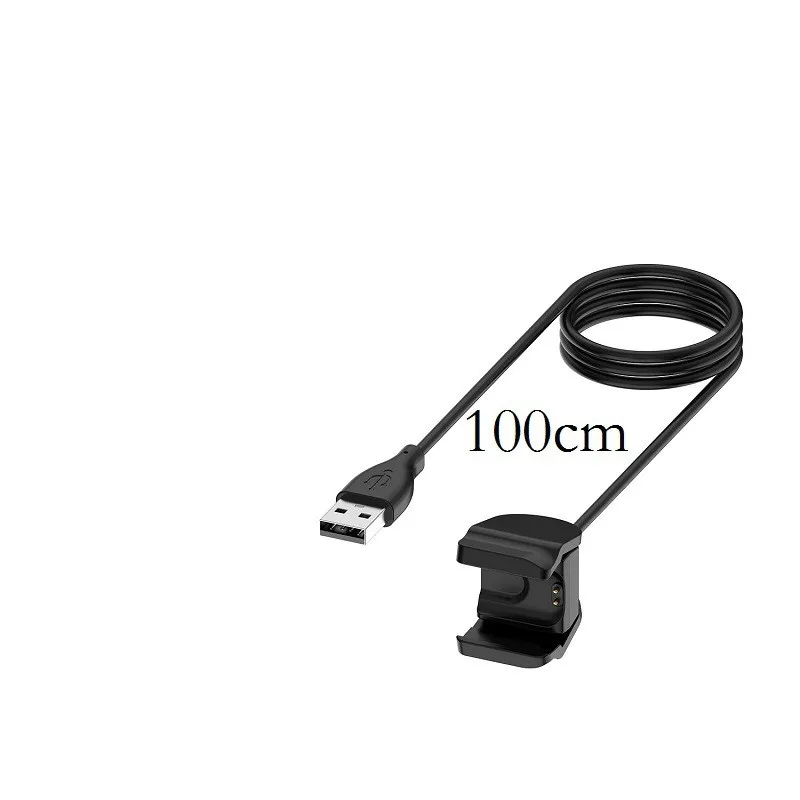 5pcs/lot 1 m USB fast Charging Cable For Xiaomi Mi Band 7/6 /5 smart bracelet Cable Dock Charger Adapter Station Portable