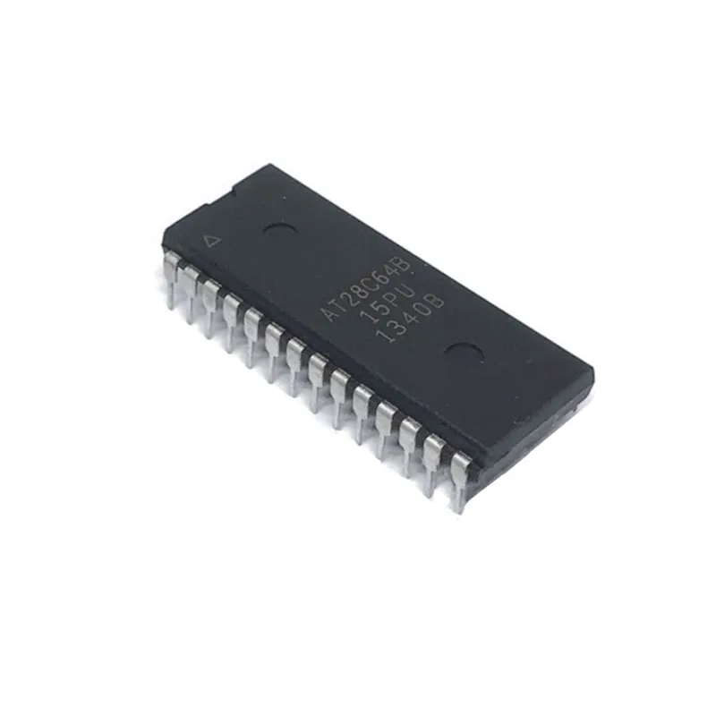 1-5PCS AT28C64B-15PU DIP-28 AT28C64B AT28C64 28C64 64K EEPROM Programmable Readonly Memory  CHIP