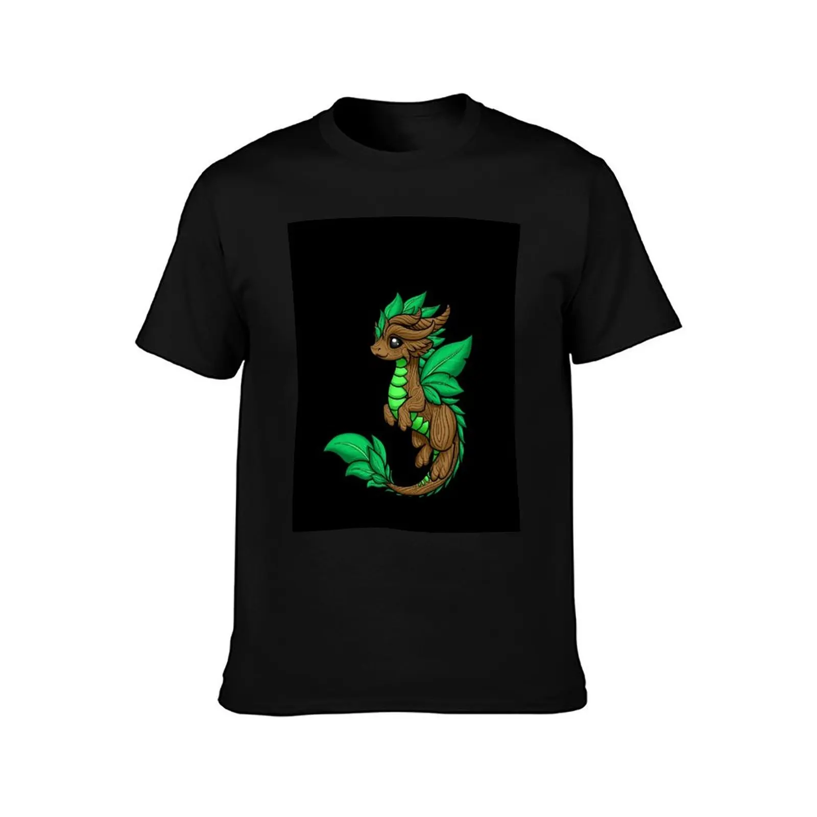 Earth Dragon T-Shirt Comfortable Workout Short Sleeve Shirt T-Shirt