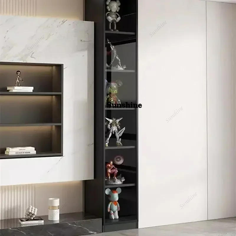 Glass Cellar Wine Cabinets Rack Showcase Storage Wall Wine Cabinet Living Room Fridge Vitrinas De Vidrio Indoor Bar Furniture