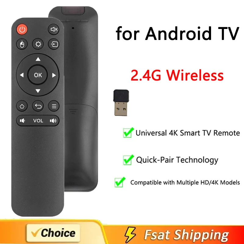 2.4G Wireless USB Receiver TV Box Remote Control Wireless Ai