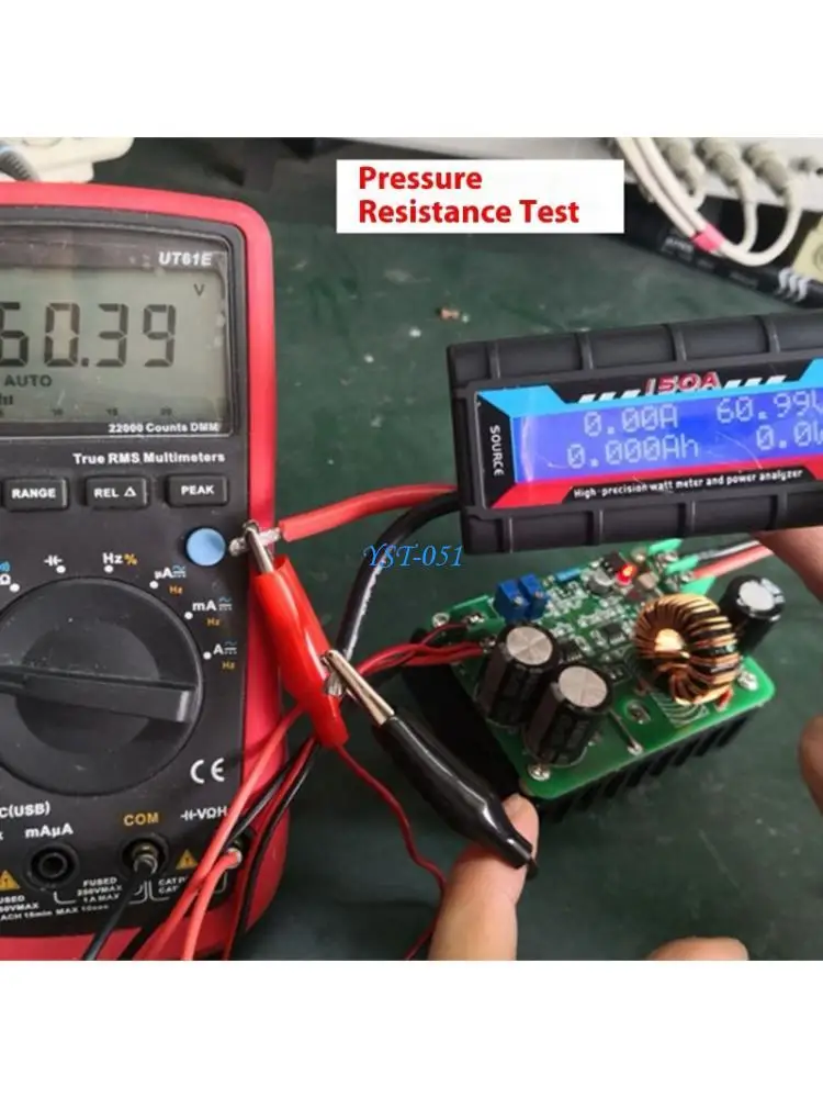 

E15A Advanced 50A 200A Power Meter Transportable Current Tester With Overburden Security For Green Undertakings