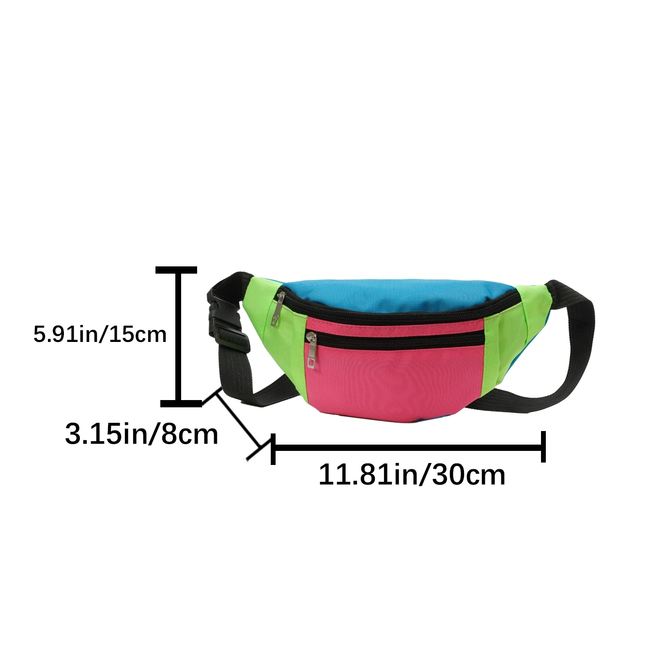 Taille Tasche Frauen Männer Tasche Mode Lässig Brust Handtasche Fanny Pack Sport Reise Geldbörse Taille Pack Bauch Taschen Fall – Detail 11