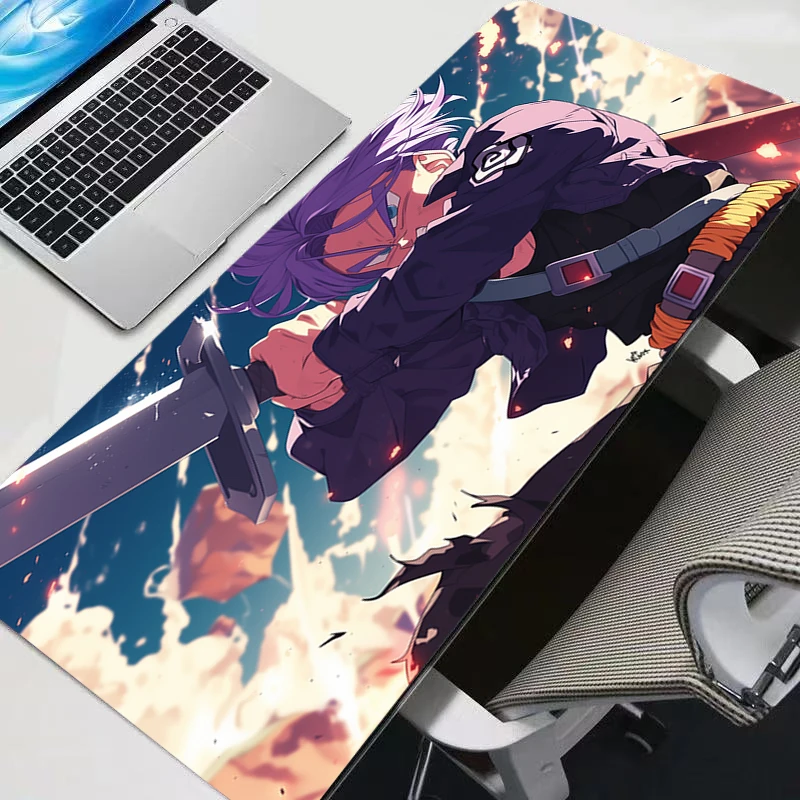 فيغيتا لعبة دراغون بول Z لوحة ماوس الكمبيوتر لوحة ماوس الألعاب لوحة ماوس كبيرة لوحة المفاتيح ألعاب XXL PC DBZ حصيرة مكتبية Tapis souris #3