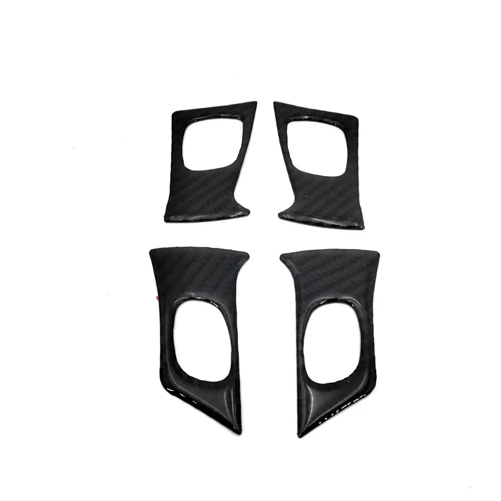

Carbon Fiber Interior Steering Wheel Button Frame Cover For Hummer H2 2003-2007
