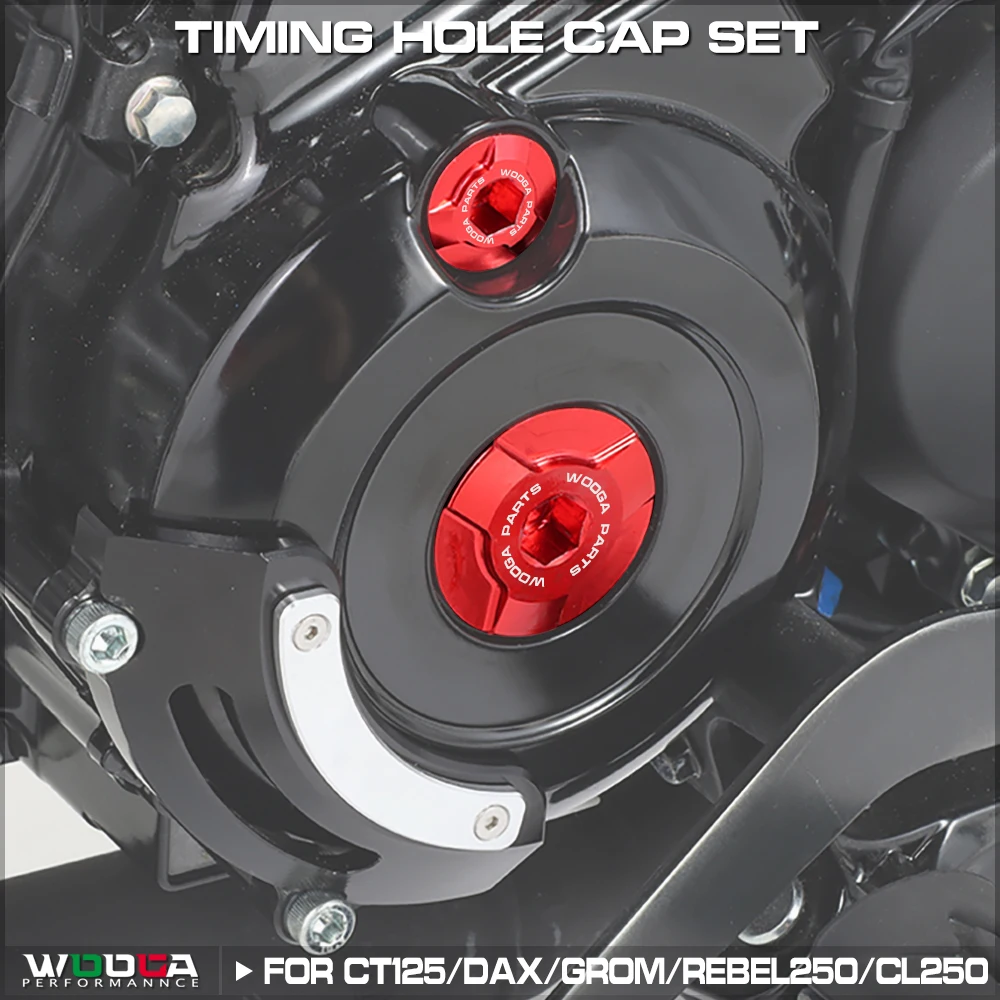 Timing Hold Cap Set For Honda Super Cub 50/110 CT125 Hunter Cub Monkey125 Grom Engine Plug Kit CB125R Rebel 250 300 CL 250 300