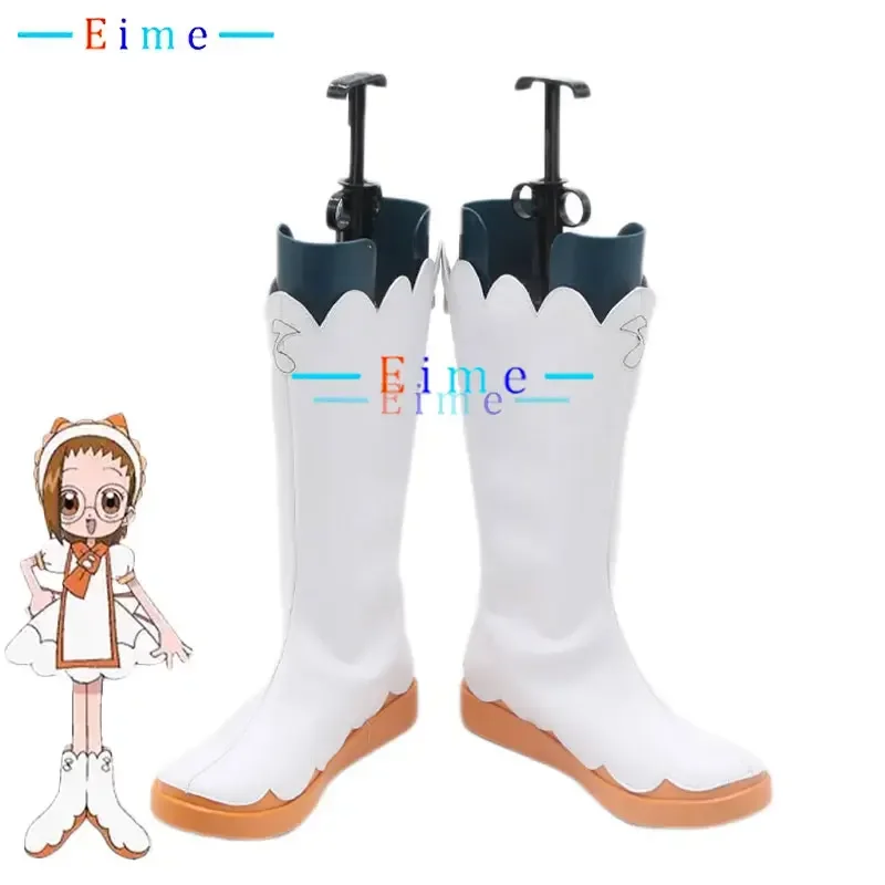 Fujiwara Hazuki Cosplay Shoes Magical DoReMi Cosplay Props PU Anime Leather Shoes Halloween Carnival Boots Custom Made