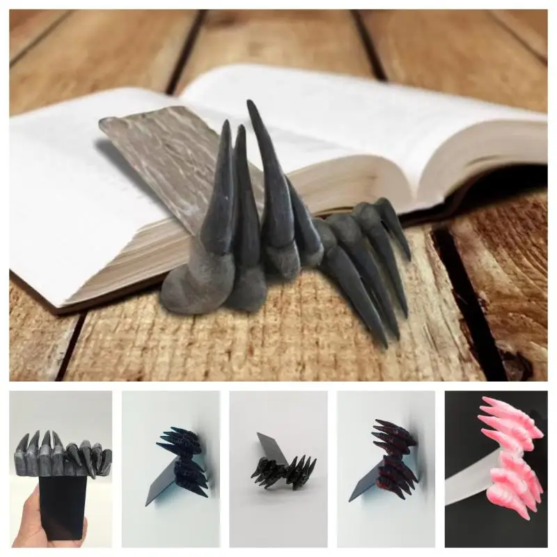 2025 هالوين مخلب المرجعية مرعبة الشيطان مخلب مكتب سطح المكتب الديكور الراتنج الحرفية حلية هدية تزيين المنزل #1