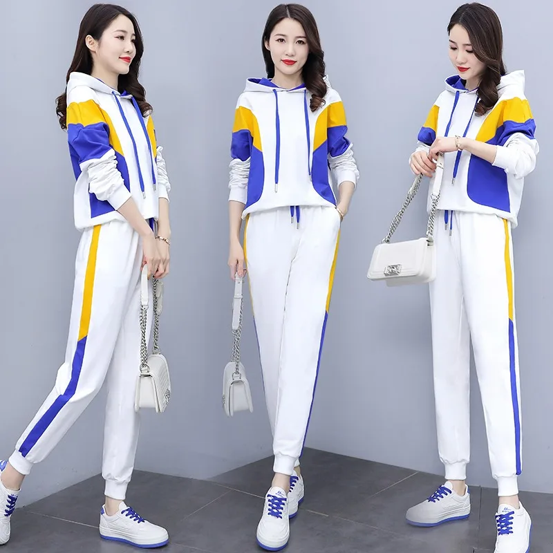 

Plus Size Fashionable Women's 2-piece Set Summer 2025 New Arrival Age-reducing Sporty Casual Suit Pants