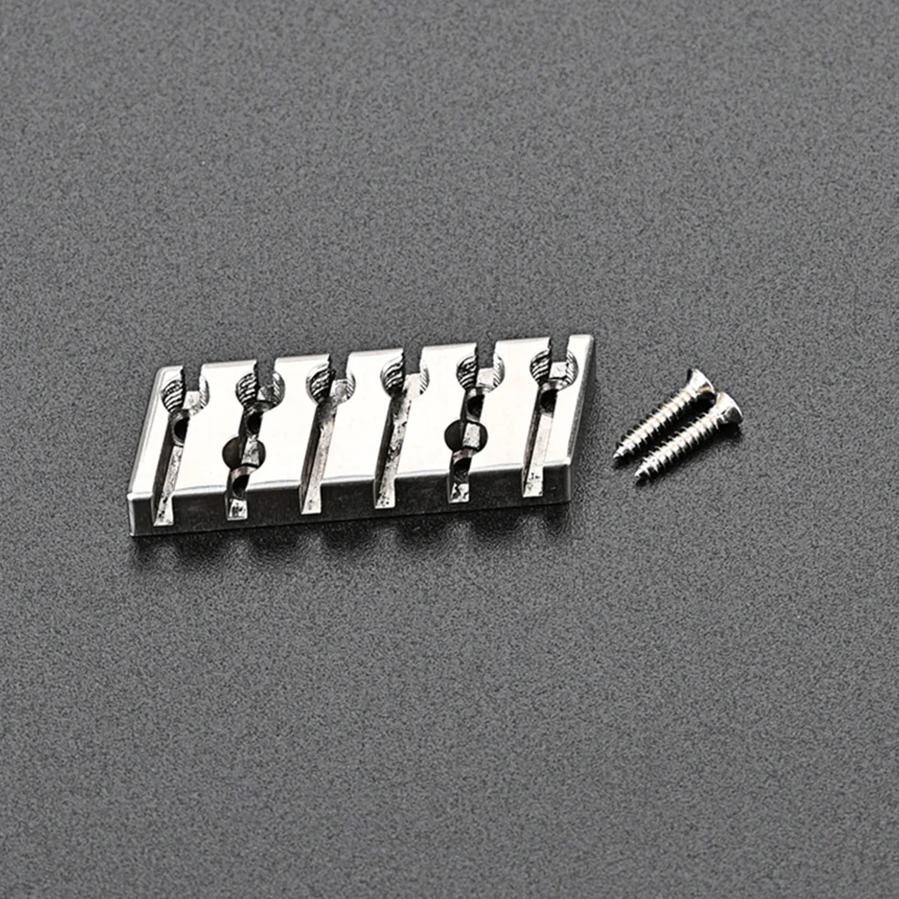

Headless String Lock 42mm Zinc Alloy Electric Guitar Replacement Parts Supplies Nut Screws Durable Lightweight Practical Most