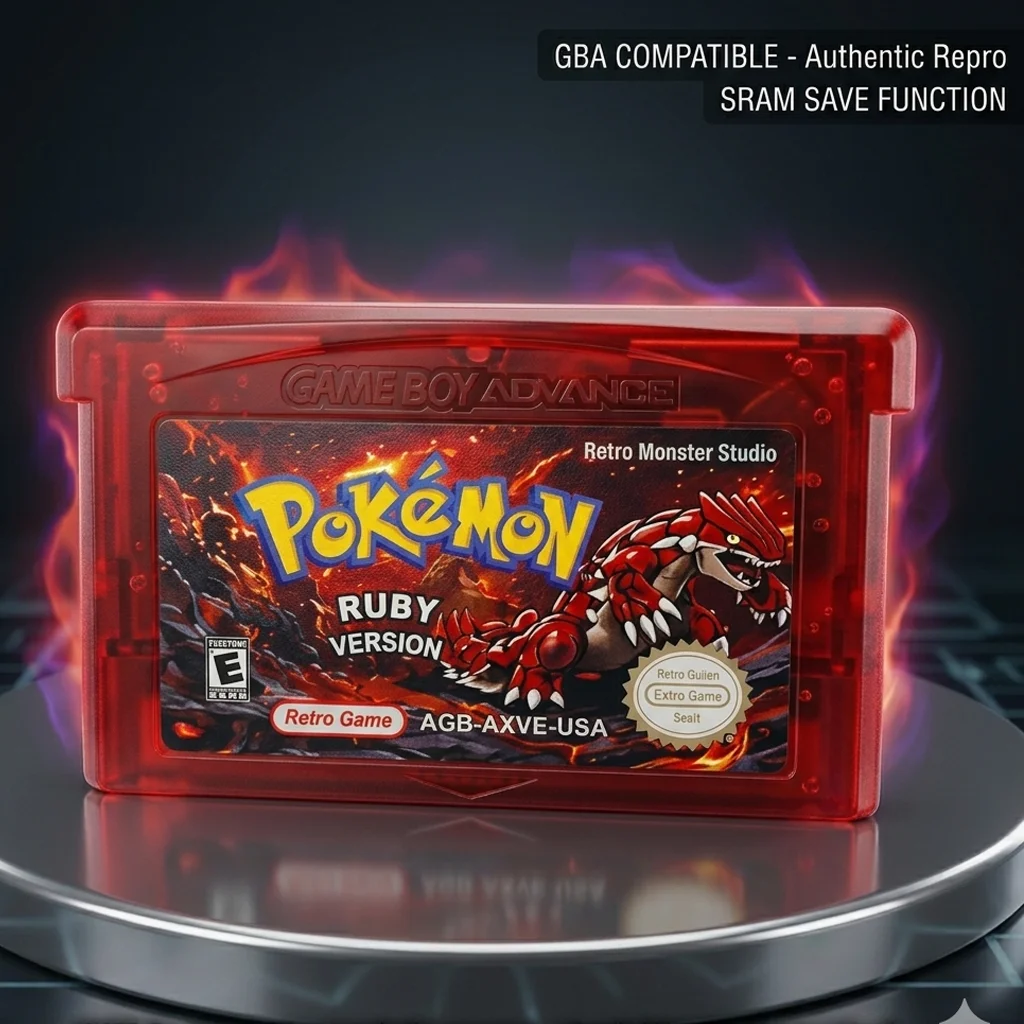 Retro Pokémon GBA Game Cartrid - đánh giá và giá Retro Gaming Pokemon