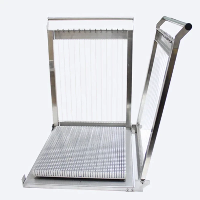 300*300mm Manual Caker Chocolate Cutting Machine, Stainless Steel Bar Cutter Chocolate Guitar Soft Sweets Cutter