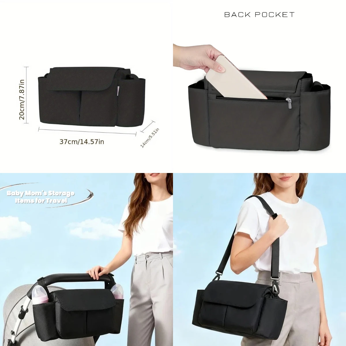 Sacos organizadores de carrinh - Travel Accessories With Baby avaliação e preço
