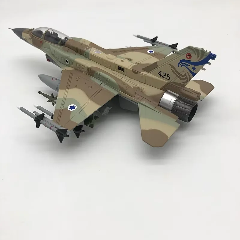 1:72 Scale F16 Plane model F-16I Sufa Diecast Metal Alloy Aircraft Model Toy Collection Decorative Suitable For Collections Gift