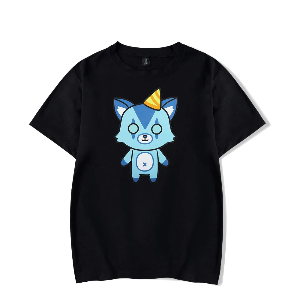 

ItsFunneh Krew Distrito Merch T-shirt Unisex Crewneck Manga Curta Tee Harajuku Streetwear Tshirt das Mulheres Dos Homens Roupas