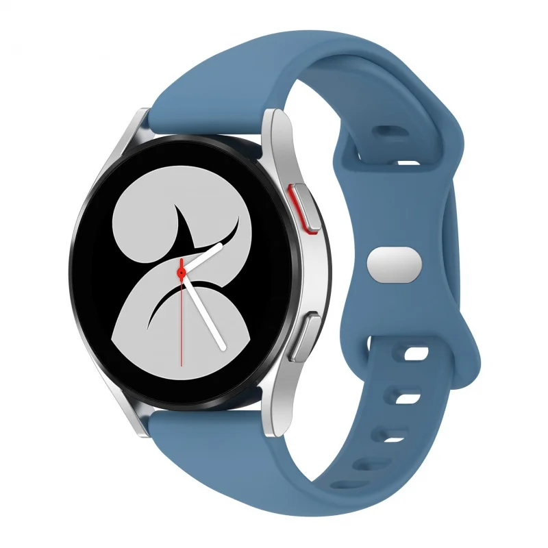 Para samsung watch4 relógio inteligente borboleta fivela de cintura silicone cinta substituição com 20/22mm
