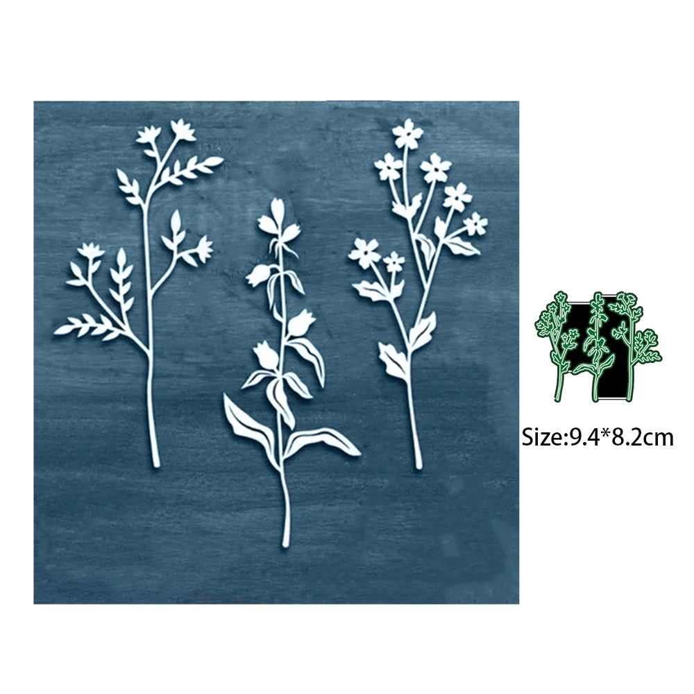 Leaf Metal Cutting Dies for Card Making Mold Embossing Folder Stencil Punching Knife Scrapbook Die Cut