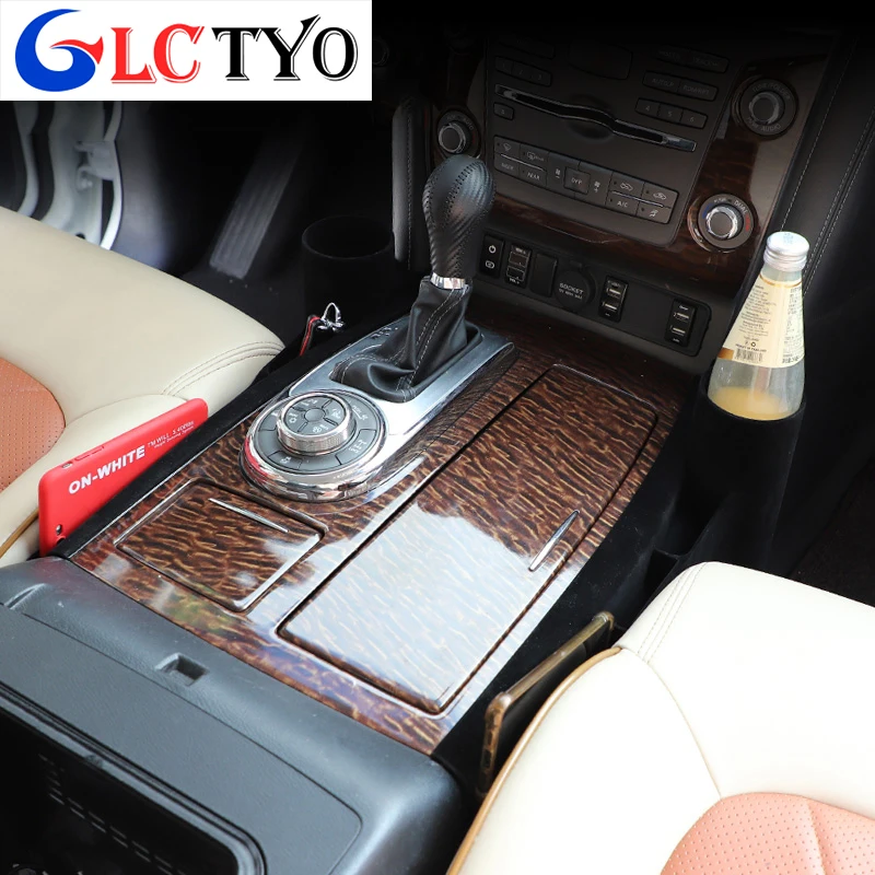 For Nissan Patrol Y62 2010-2021 2015 2019 2018 2017 2016 Water Cup Storage Box Seat Gap Bracket Interior Decoration Accessories