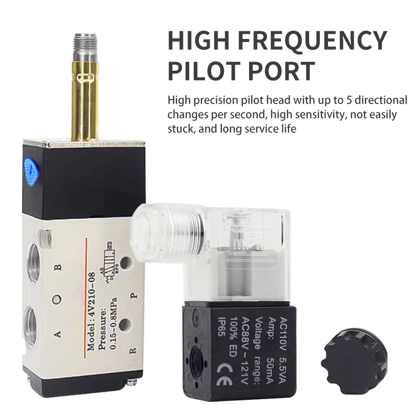 CHYF 4V Series Pneumatic Solenoid Valve 4V210-08A 4V210-08B