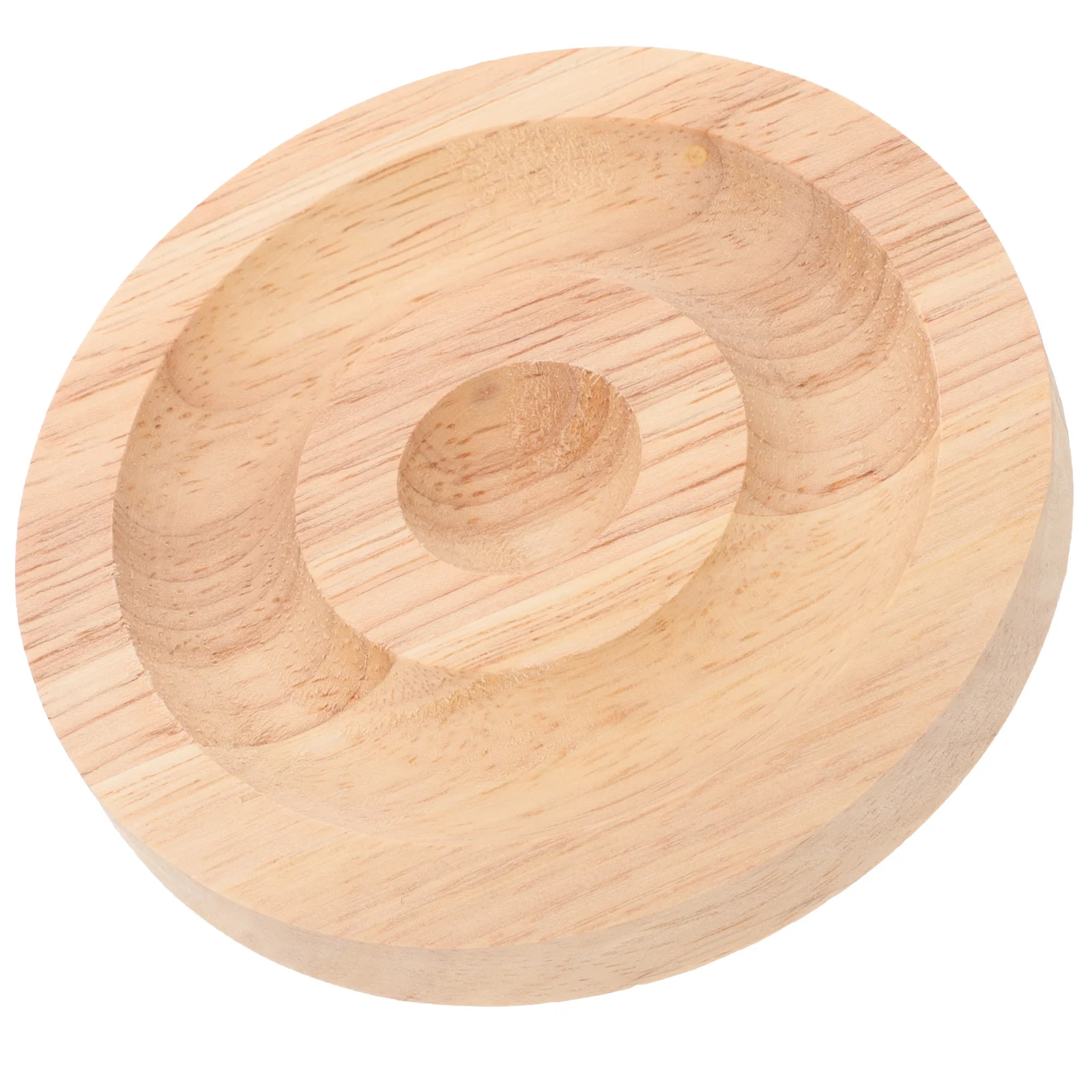 صينية عرض سوار خشبية مطرزة، طبق تخزين الإسورة الخشبية، طبق عرض المجوهرات، هدية مثالية للمناسبات الخاصة