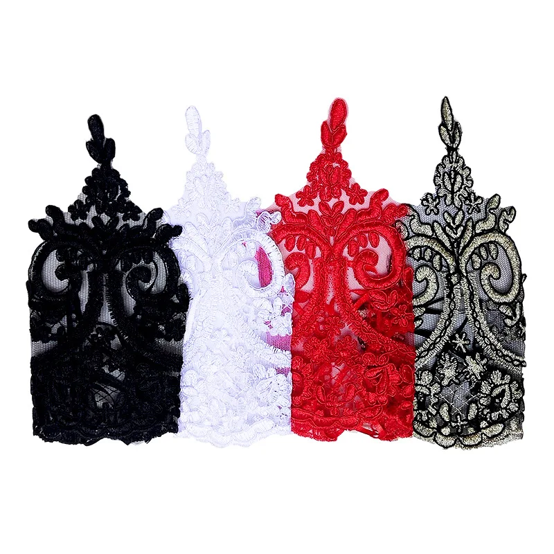 Women's Wedding Fingerless Gloves Lace High Quality Wedding Gloves Mittens Accessory Girl Party Sexy Drawstring Gloves Guante image 2