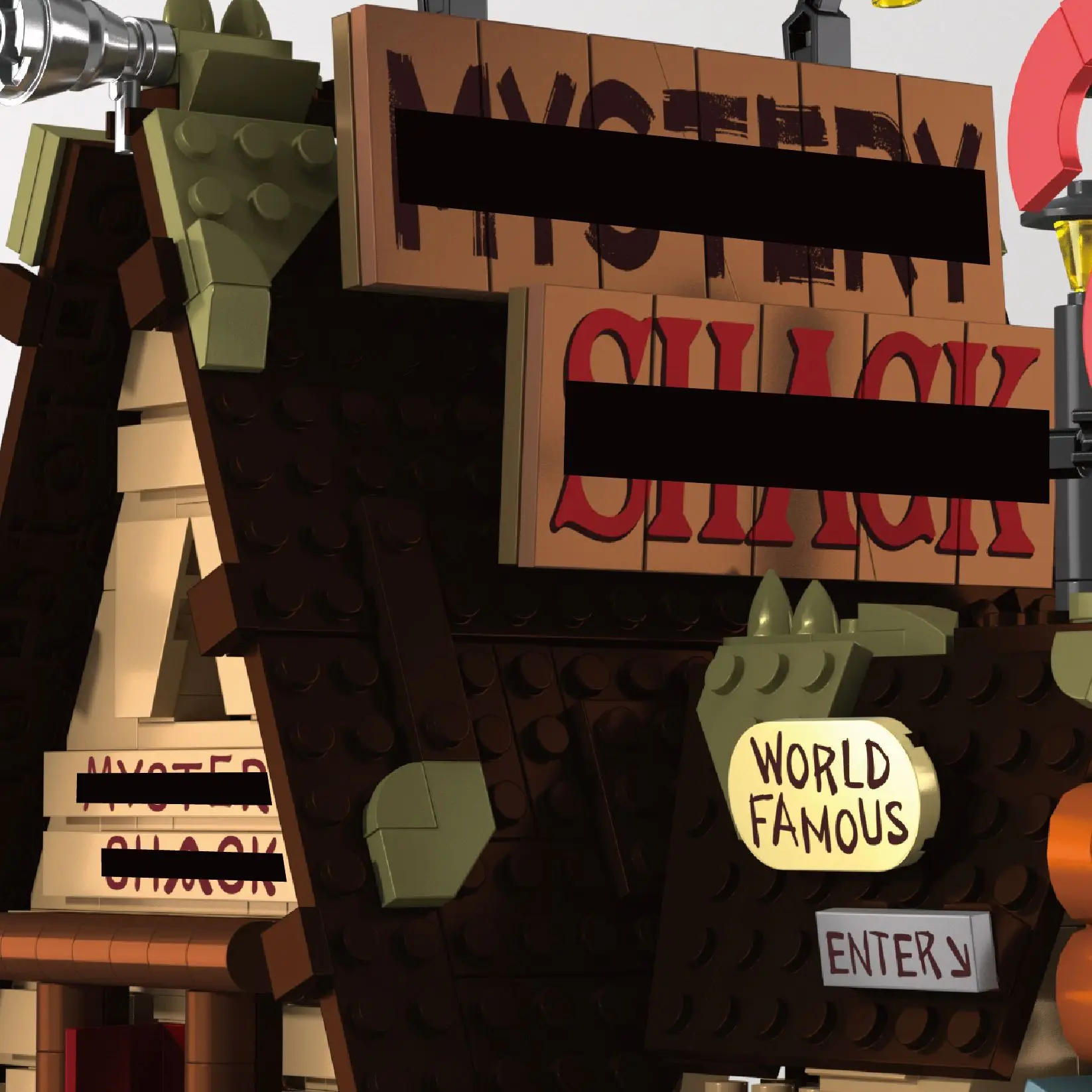 Häuser Auto Bausteine Modell Straße Szene Serie Pädagogisches DIY Montage Spielzeug Ornamente kinder Weihnachten Geschenke