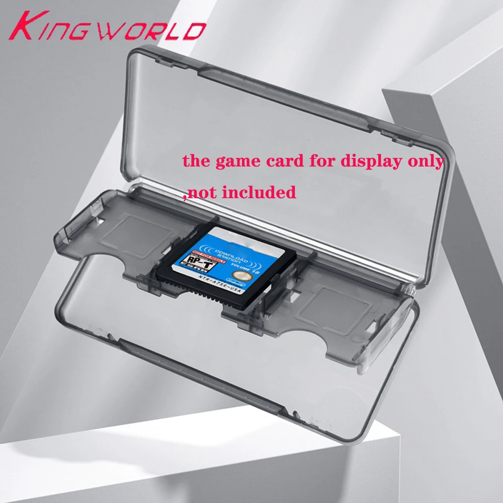 

50pcs 6 in1 Game Card Case Box for 3DS card box for NDS Protection case for 3DSLL Storage box for 2DSLL Portable Cartridge Box