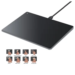 Wired Trackpad: Aluminum, USB-C, Mouse Pad Works with Windows 10/11