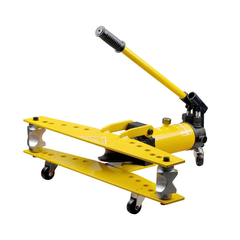 Integral manual hydraulic pipe bender 1 inch 2 inch 3 inch 4 multi-functional galvanized steel pipe seamless pipe bending
