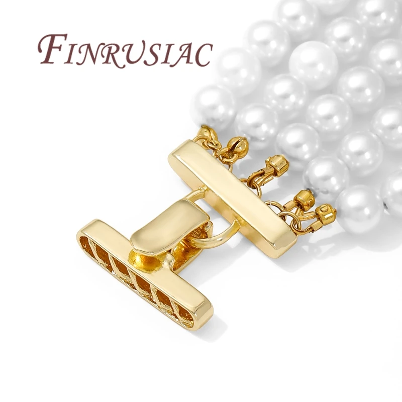 3 Stile 18 Karat vergoldete mehrreihige Perlenverschlüsse für die Herstellung von Halsketten, Armbänder-Verschlussverbinder für Schmuck-DIY-Zubehör – Detail 18
