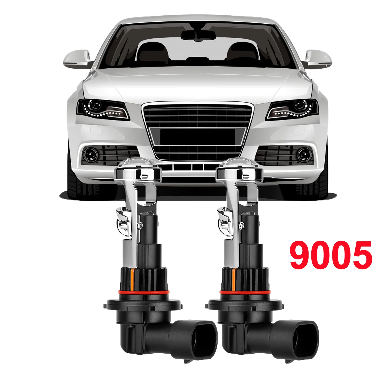 

9005 HB3 LED Projector Lens Car Headlight Canbus 20000LM 150W Car LED Lights Bulbs 3570 CSP Turbo Lights Car Motorcycle Lights