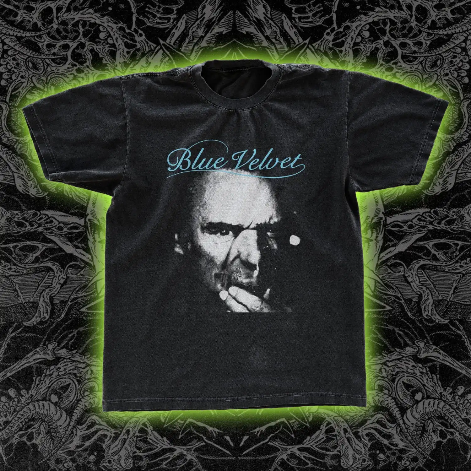 Blue Velvet Classic Movie Graphic T-Shirt Cotton Men Women Streetwear Tee