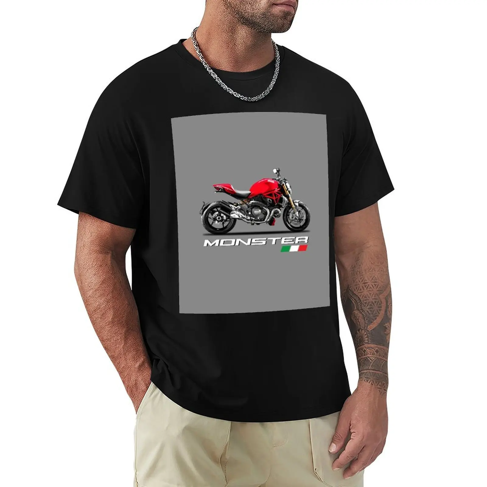 

The Monster 1200S T-Shirt Aesthetic clothing Luxury man custom shirt mens t shirt