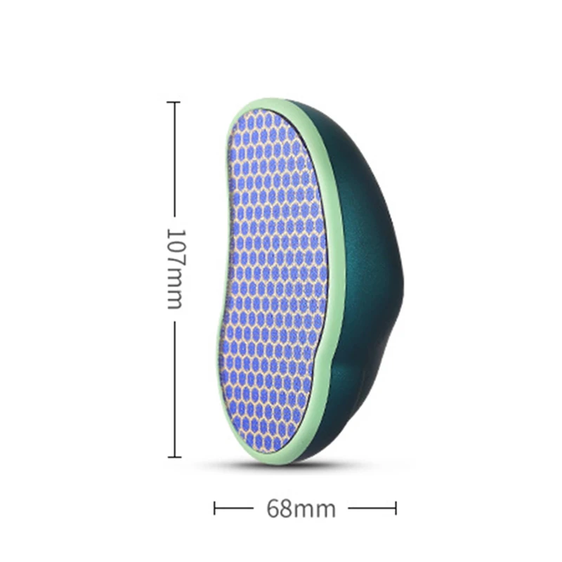 1 pz lima per piedi in vetro rimozione del callo per piedi bagnati e asciutti rimozione della pelle morta Scrubber per piedi per strumenti di