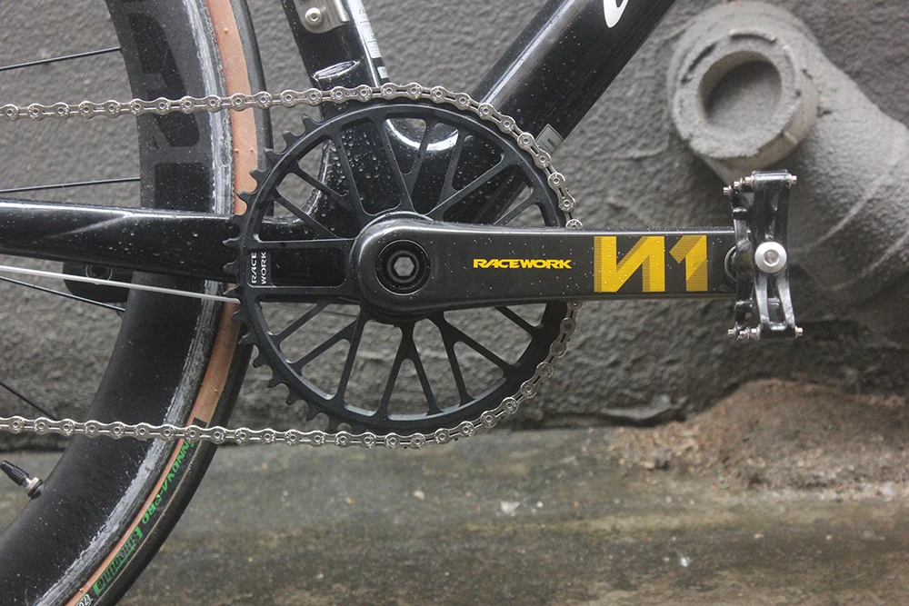 RACEWORK MTB Rennrad Kettenblatt Mountainbike 32T 34T 36T 38T Crown Schmale Breite Kettenblatt 40T 42T 44T 46T 50T 52T Für GXP – Detail 8