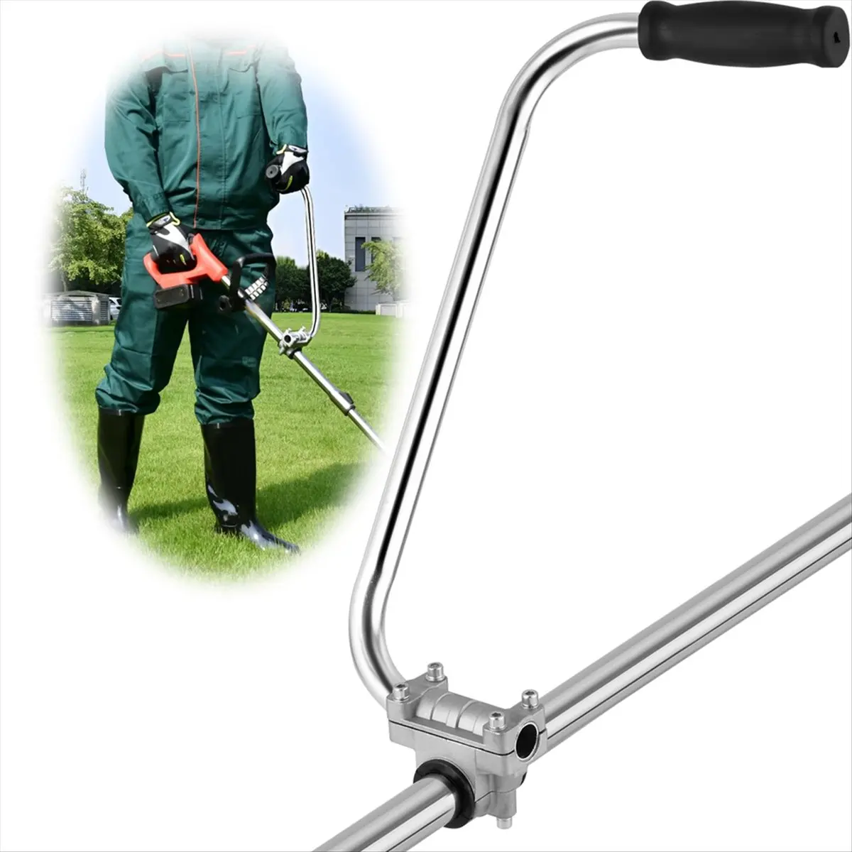 

(PQWN) String Trimmers Handle,Lawn Trimmer Handle Grip Ergonomic Trimmer Grip Weed Eater Handle Trimmer Handle for Weed