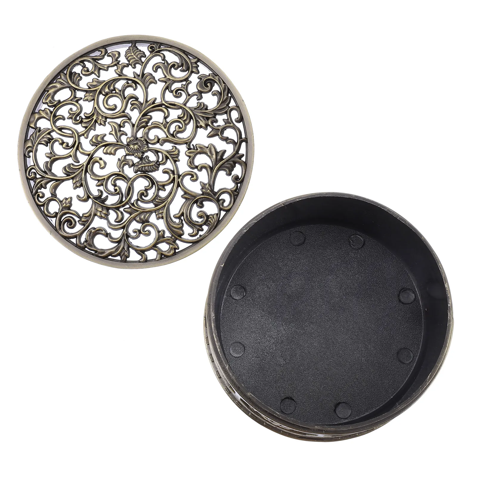 

Vintage Style Incense Burner Zinc Alloy Retro Desktop Censer Decorative Metal Incense Holder Ornament Zinc Alloy Censer