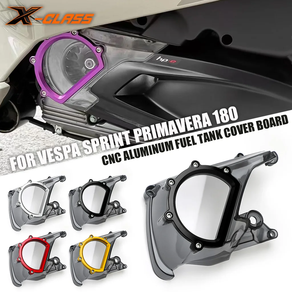 Image of Für Vespa GTS 310 SuperSport SuperTech 2025 2026 Roller Getriebe-Variator-Abdeckung Rauchglas-Motorgetriebe-Lufteinlassgehäuse