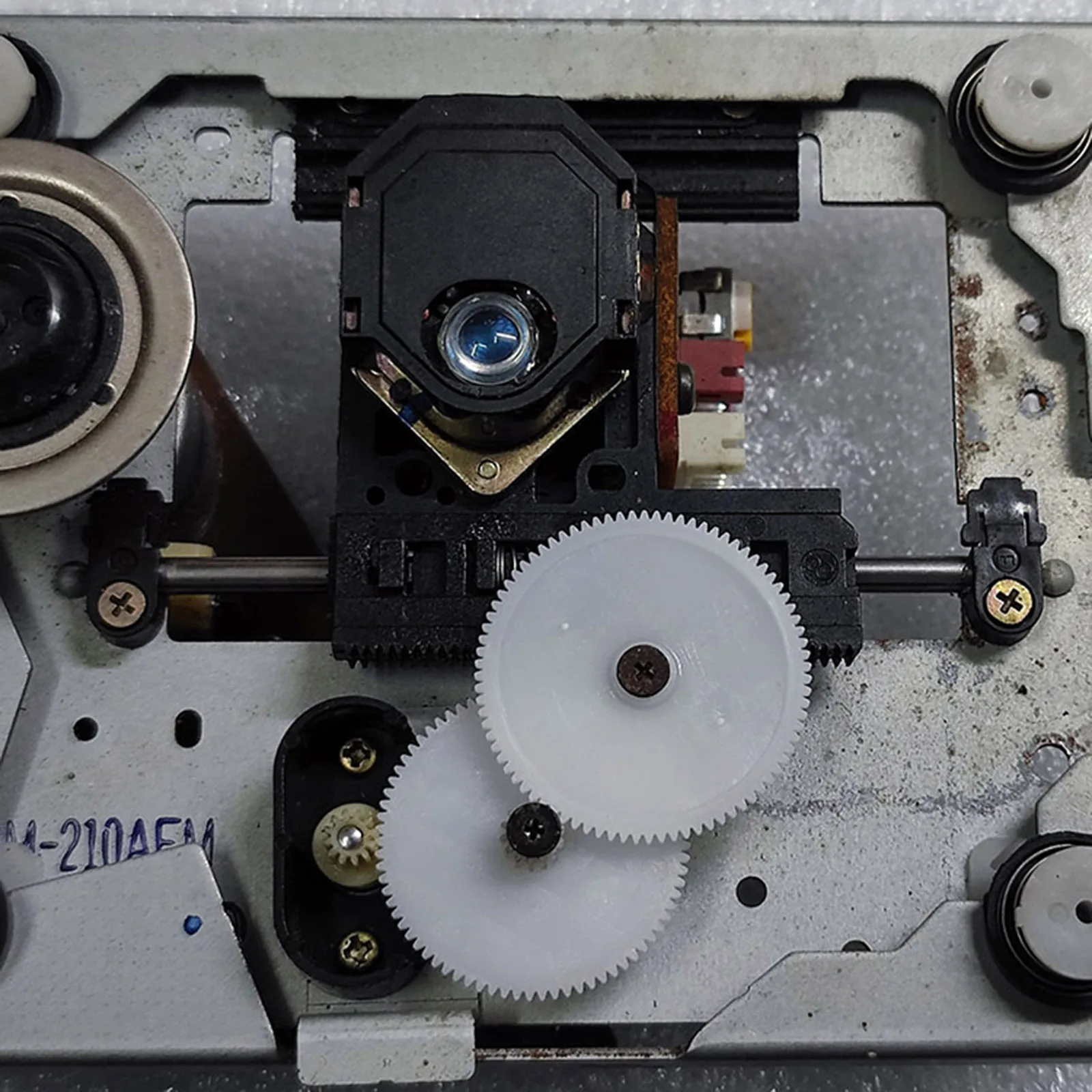 Engranaje de cabeza láser KSS-210A reproductor de CD unidad óptica de seguimiento engranaje paso a paso para TEAC CD-Z500/CDX-640/CD-a317EX